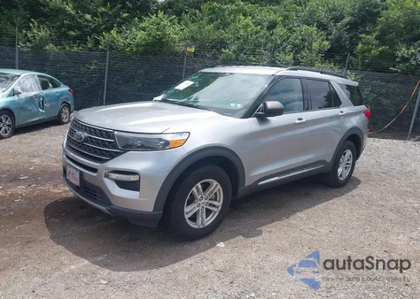 2021 Ford Explorer Xlt из США, поврежденный, VIN 1FMSK8DH8MGB56894